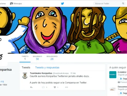 LAS REDES SOCIALES, NUEVA APUESTA DE LA COMPARSA